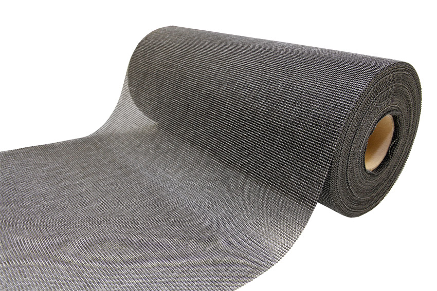 Kaitaliina leveys 40cm, Musta-Hopea (J55V)